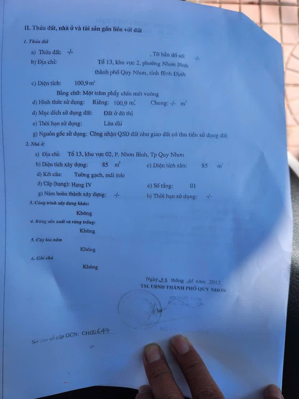 BÁN NHÀ MẶT TIỀN ĐÀO TẤN , QUY NHƠN ĐÔNG ( NHƠN BÌNH CŨ ), GIA LAI.