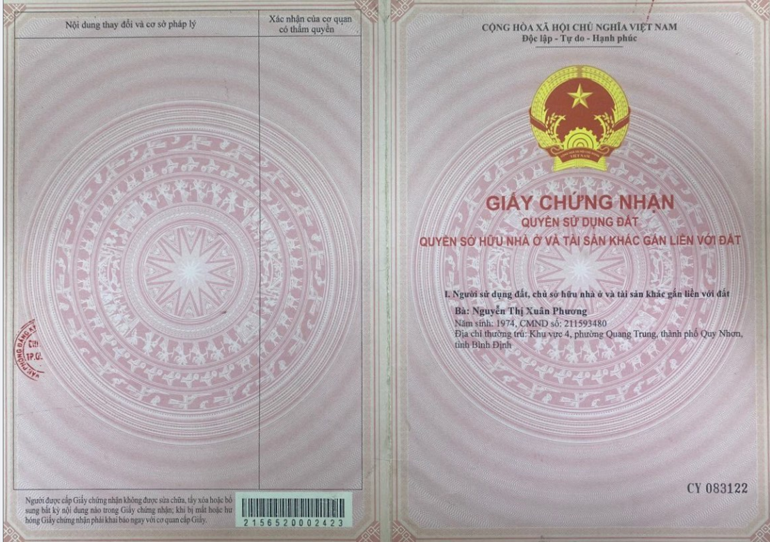 BÁN NHÀ 3 TẦNG P. NGÔ MÂY - QUY NHƠN.