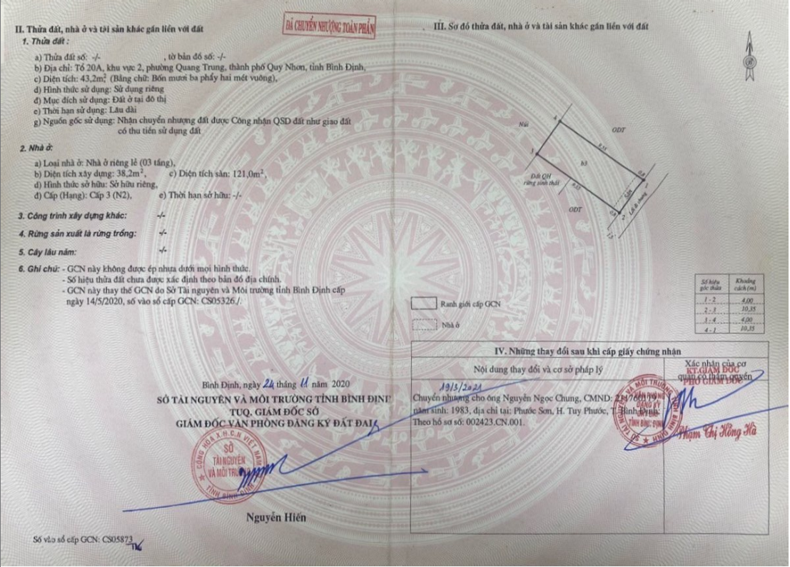 BÁN NHÀ 3 TẦNG P. NGÔ MÂY - QUY NHƠN.
