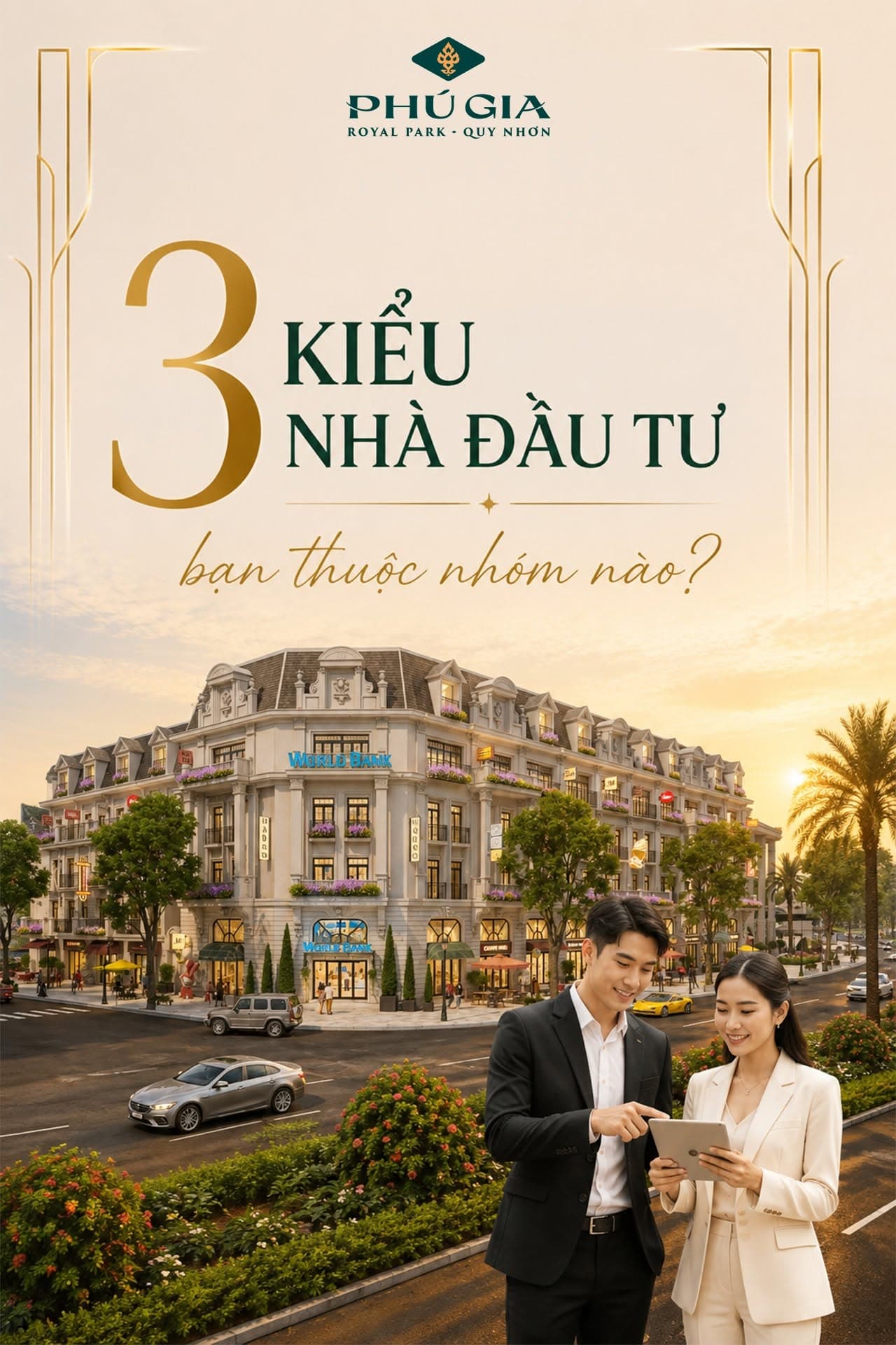 3 KIỂU NHÀ ĐẦU TƯ - BẠN THUỘC NHÓM NÀO?